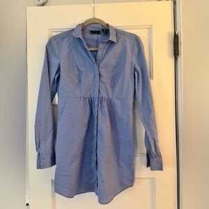 New York and company stretch shirt dress